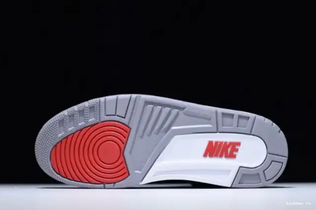 Rep Kickmax Jordan Air Black 3 854262-001 Cement 0409